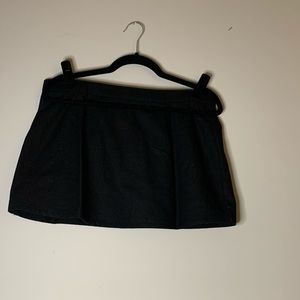 Woven Mini Skirt
